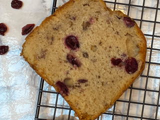 Au Bo Pain - Cranberry Walnut Pound Cake