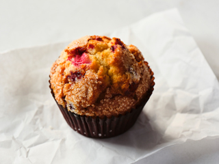 Au Bo Pain - Cranberry Orange Walnut Muffin
