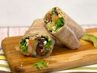 Au Bo Pain - Mediterranean Wrap