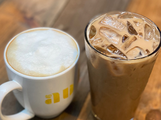Au Bo Pain - Peppermint Mocha Latte