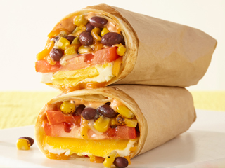Au Bo Pain - Southwest Egg Wrap