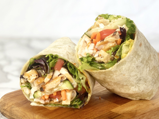 Au Bo Pain - Thai Chicken Wrap