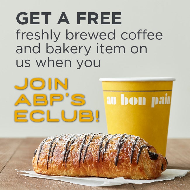 au bon pain eclub sign up
