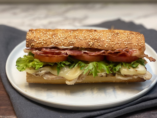 Au Bo Pain - Bacon & Swiss Chicken Sandwich
