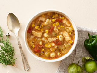 Au Bo Pain - Roasted Poblano Chicken Stew 